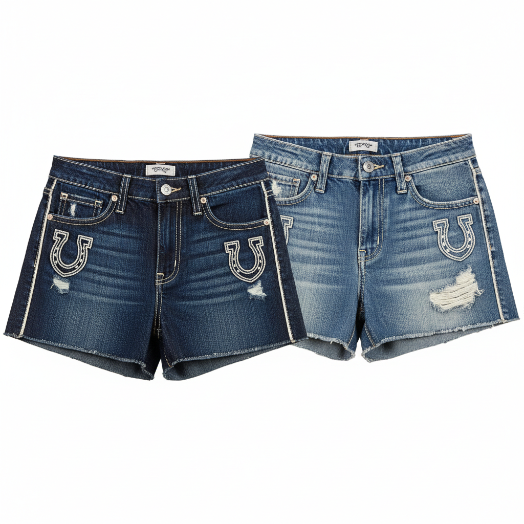 Women's True Religion Denim Jean Shorts